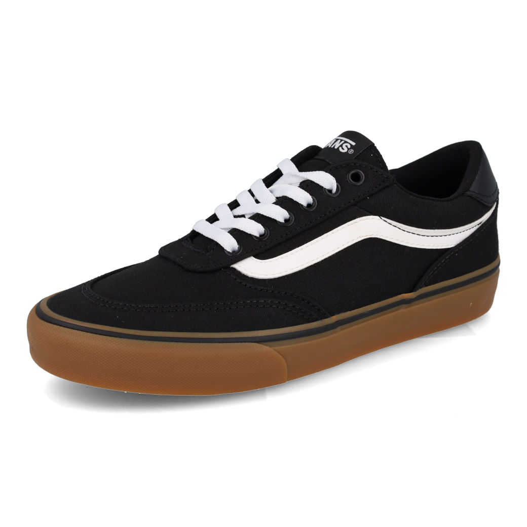 Tênis Vans Casual Brooklyn LS Masculino Preto em destaque para conforto e design